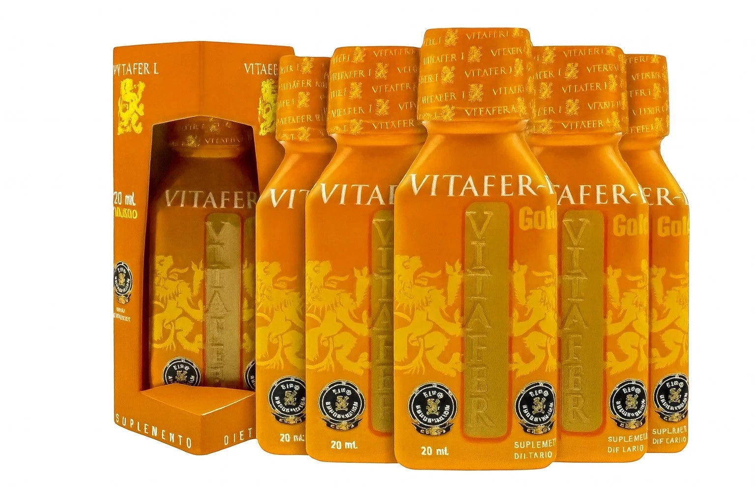 Vitafer L-Gold-Multivitamin- 24 Pack 20 Ml - Image 4