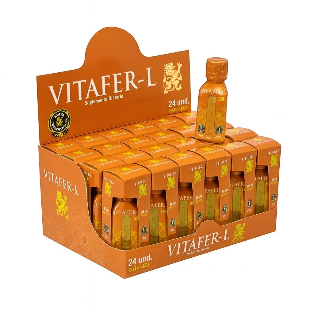Vitafer L-Gold-Multivitamin- 24 Pack 20 Ml - Image 2